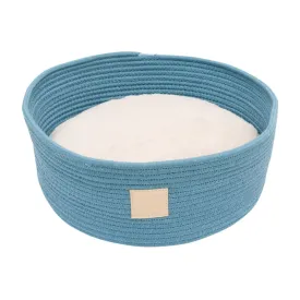 [15% OFF] Fuzzyard Life French Blue Rope Basket Pet Bed