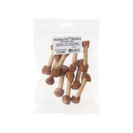 90g Doglisious Duck Jerky Dumbbells