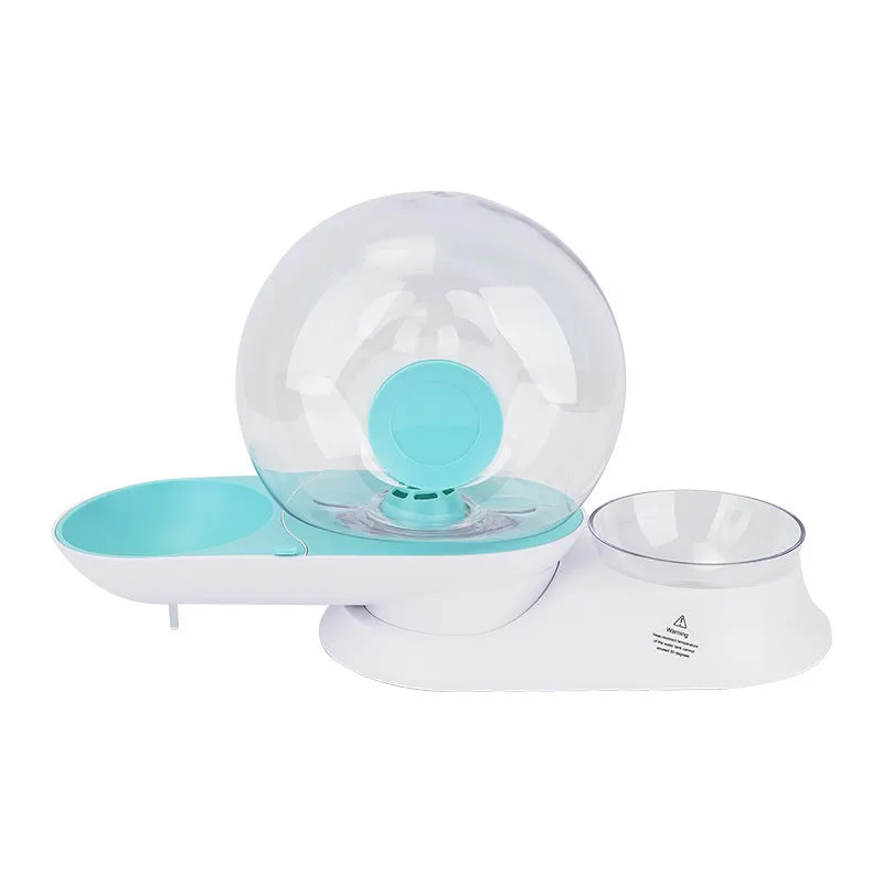 Automatic 94.5 oz Pet Waterer & Feeder WF-01