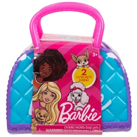 Barbie Pets Mini Collectible Figure Blind Pet Carrier 2 Pack