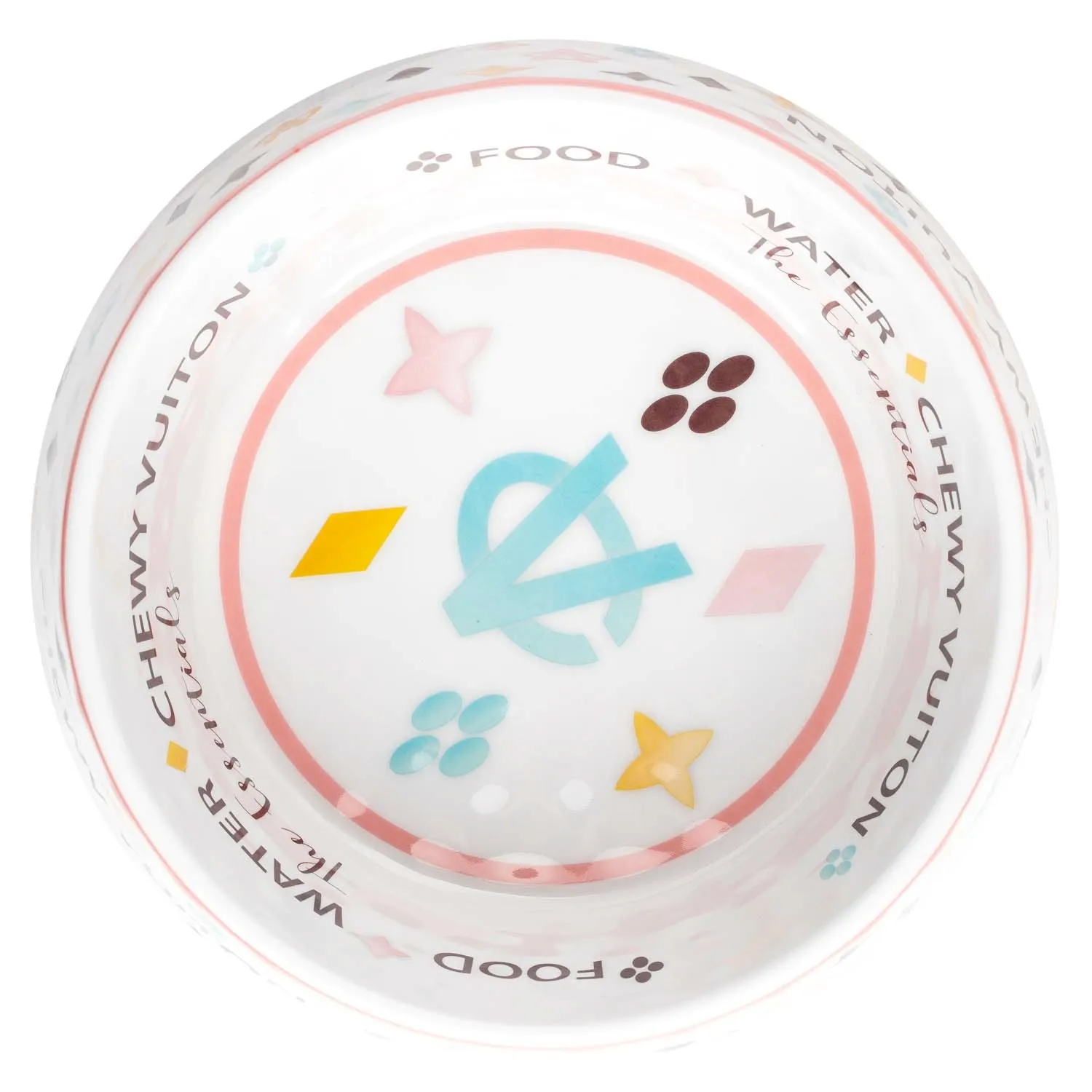 Chewy Vuiton The Essentials Pet Bowl - 9" Wide