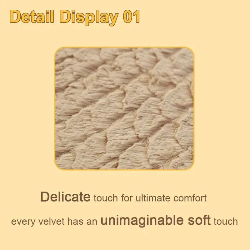 Cozy Plush Pet Bed - Removable & Washable Comfort