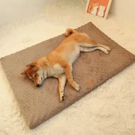 Cozy Plush Pet Bed - Removable & Washable Comfort