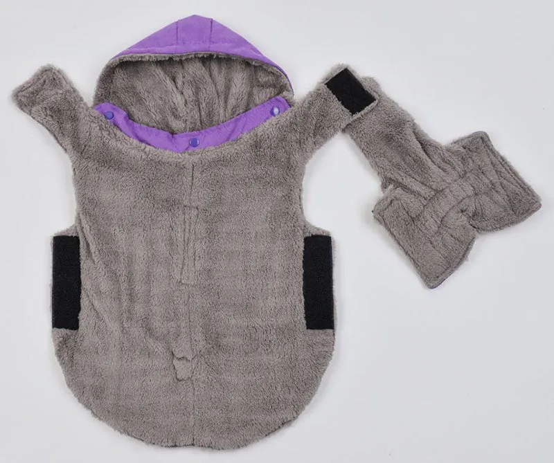 Detachable cap autumn and winter pet clothes
