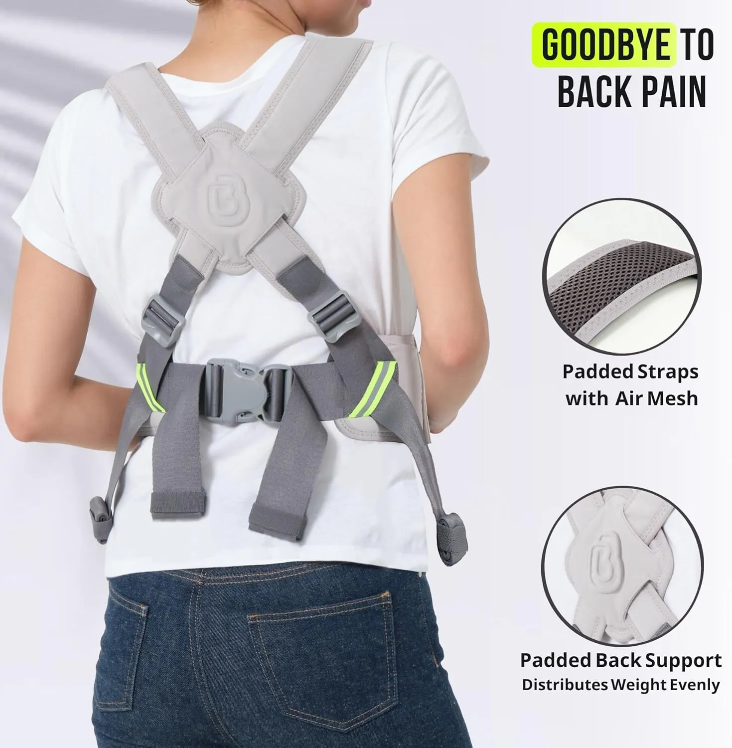 Dog Carrier for Small Dogs, Front Facing Dog Sling Carrier for Small Dog & Puppy, Hands Free Pet Carrier Sling, Soft Cotton, Anxiety Relief Swaddle Wrap, Size Adjustable, Light Grey