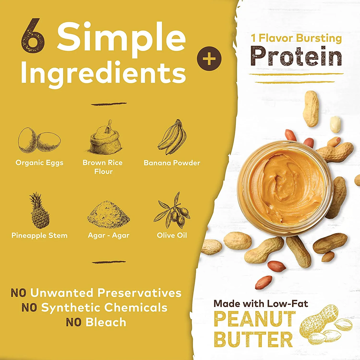 Earth Animal No Hide Peanut Butter Chew Dog & Cat Treats