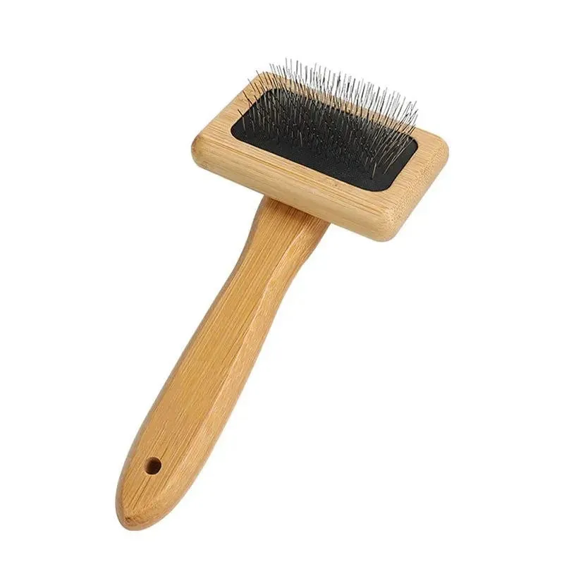 Eco-Friendly Bamboo Pet Grooming Brush