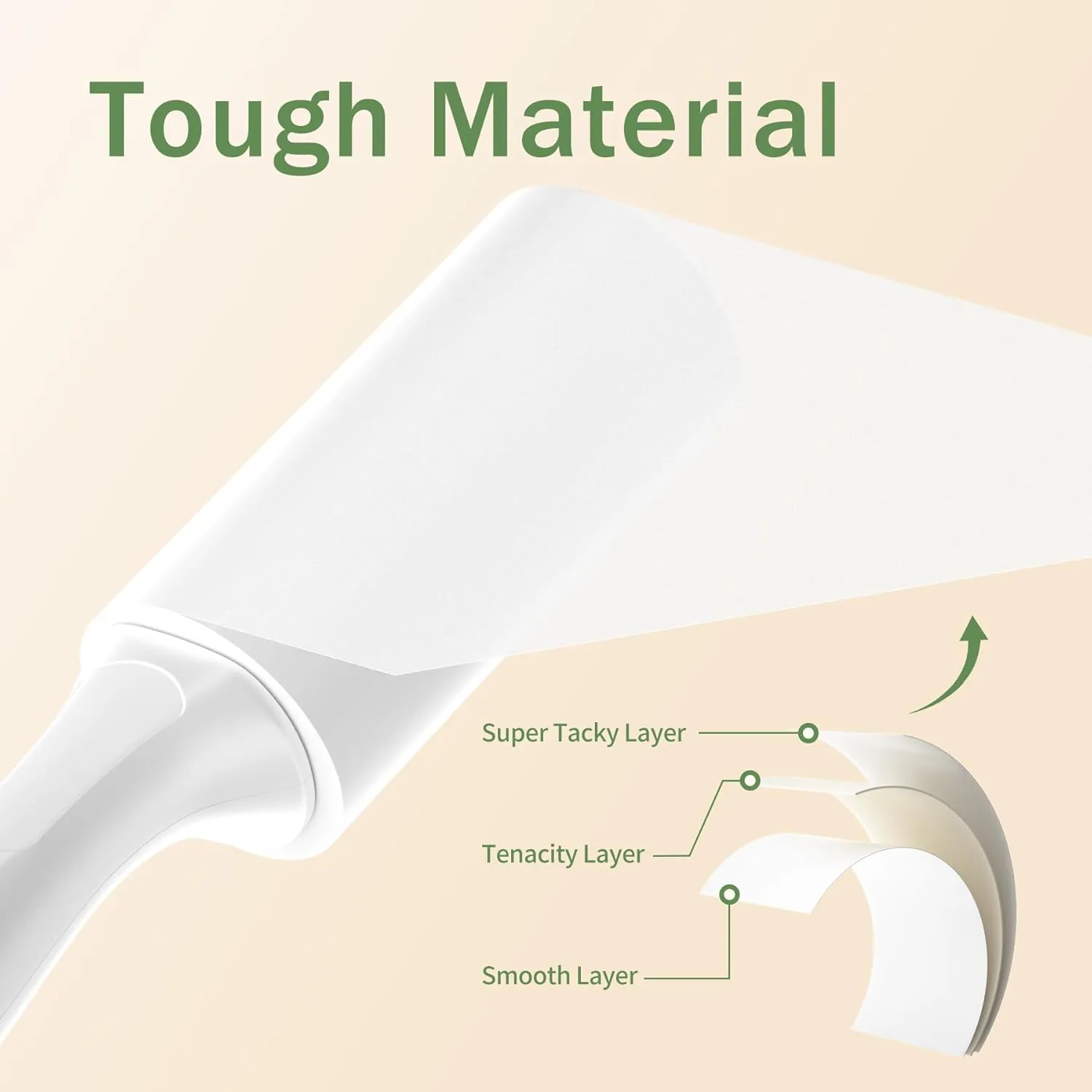 Extra Sticky Lint Roller for Pet Hair, 500 Sheets with Reinforced 2 Handles and Tough Paper, Perfect for Dog and Cat Hair Removal, Ideal for Clothes, Carpet, and Dust Cleaning Mega Value Set
