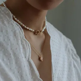Freshwater Baroque Pearl Beaded Necklace