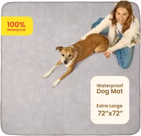 IMPROVIA Reusable Puppy Pad  Waterproof, Extra-Absorbent, Washable Pee Pad for Dog Training, Whelping, & More  Protect Your Floors & Pet with Quick-Drying Potty Pad. (Extra Large - 72" x 72")