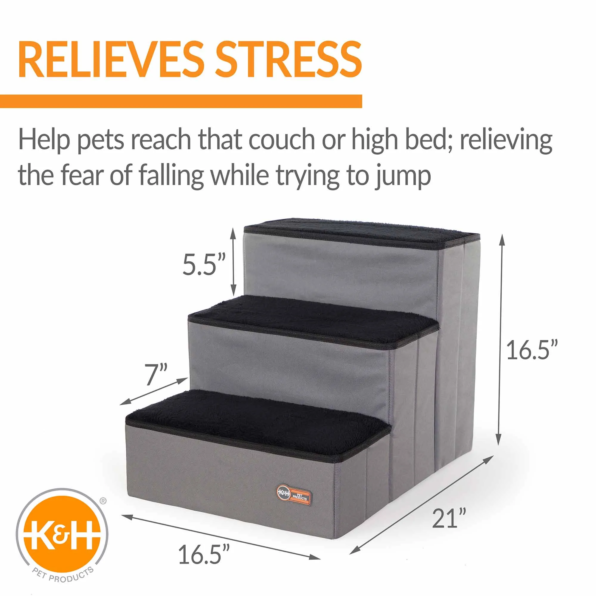 K&H Pet Products - Pet Stair Steps with Storage