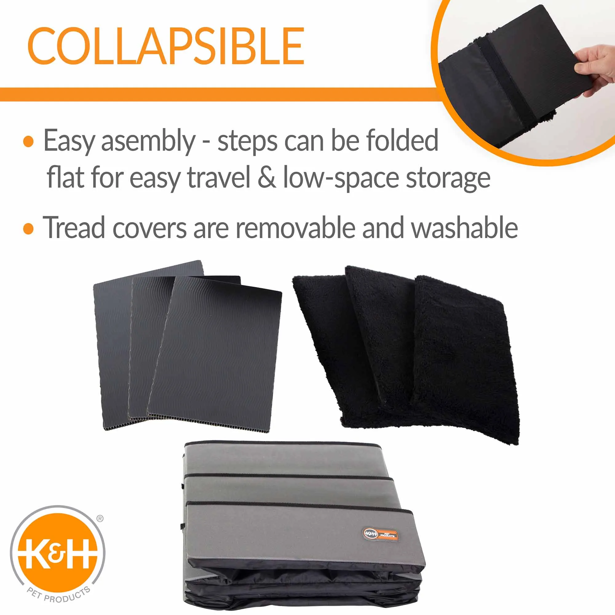 K&H Pet Products - Pet Stair Steps with Storage
