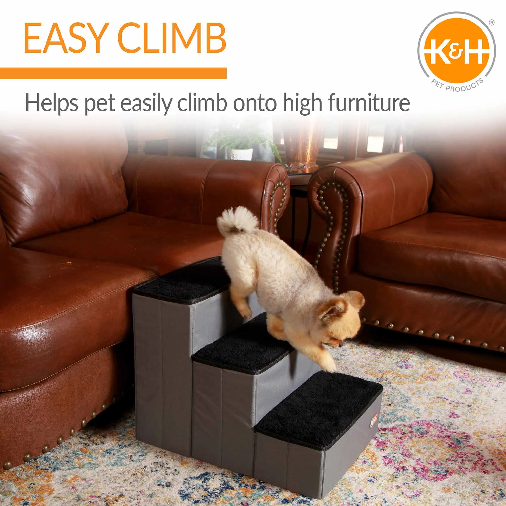 K&H Pet Products - Pet Stair Steps with Storage
