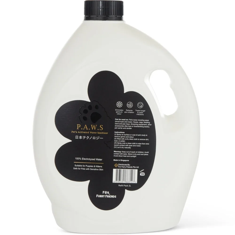 KOHE-VERSARY 8% OFF: For Furry Friends P.A.W.S Pet's Activated Water Sanitizer For Cats & Dogs