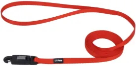 LI'L PALS 6 Foot Dog Leash Red with a Width of 5/16 in.