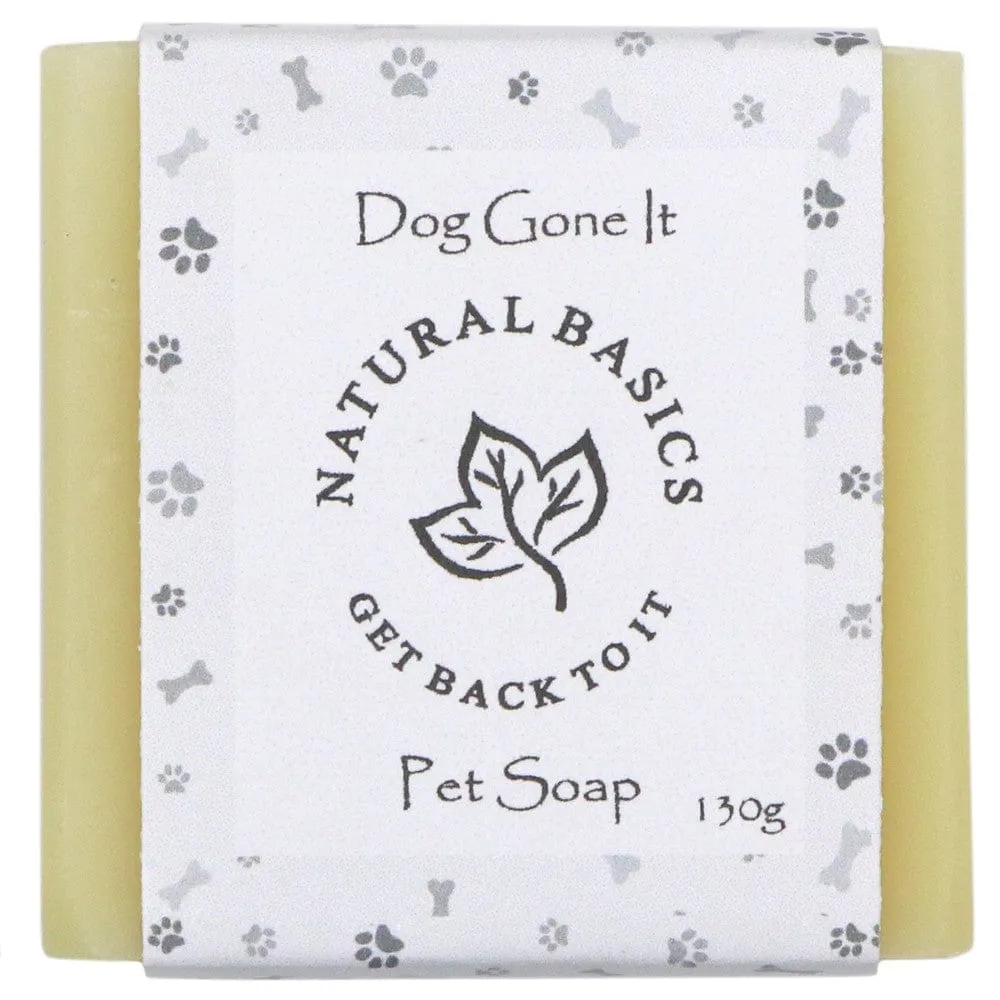 Natural Basics Handcrafted 'Dog Gone It' Pet Shampoo Soap