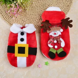 New Warm Pet Clothing | Happy Christmas & New Year Cat and Dog Clothes