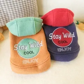 Pet Clothes for Dogs & Cats | Autumn and Winter Small Wild Woolen Coat