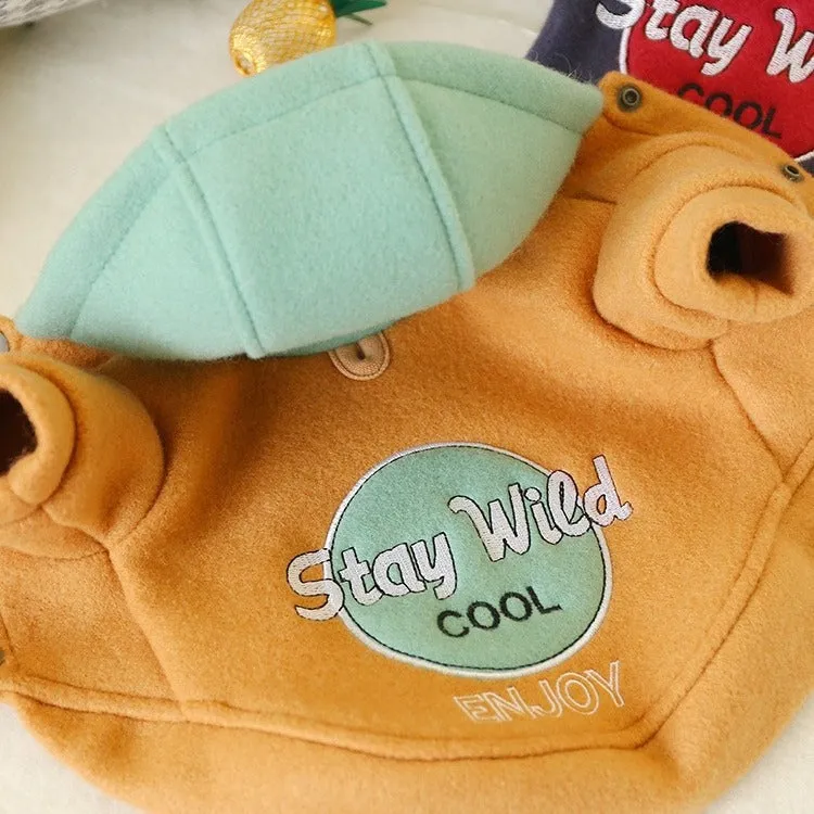 Pet Clothes for Dogs & Cats | Autumn and Winter Small Wild Woolen Coat