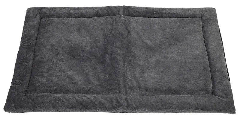 Petmate 26559 Kennel Mat, 36-1/2 in L, 23-1/2 in W, Polyester Fill, Fabric, Tan :EA: QUANTITY: 1