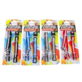 Pets Nylon Lead & Collar Set - Small