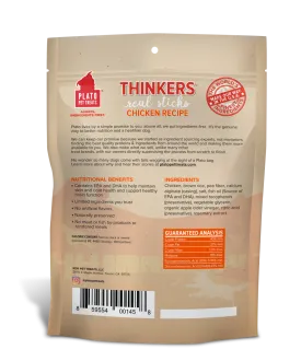 Plato Thinkers Chicken Meat Stick Dog Treats