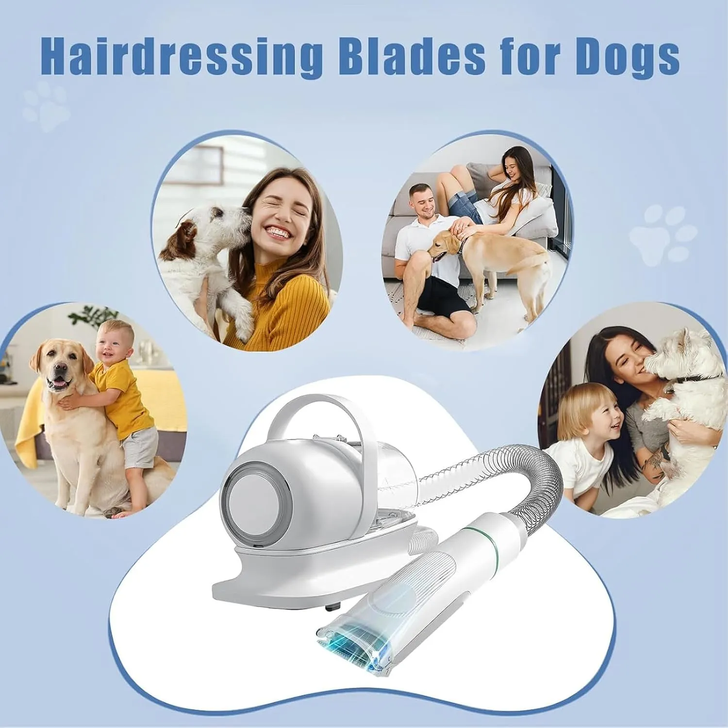 Replacement Blade for nebot P1 Pro Pet Grooming Kit & Vacuum,Size-5F Cut Length 1/4(6.3mm),2 Pack