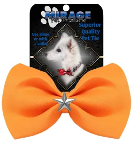 Silver Star Widget Pet Bowtie Orange