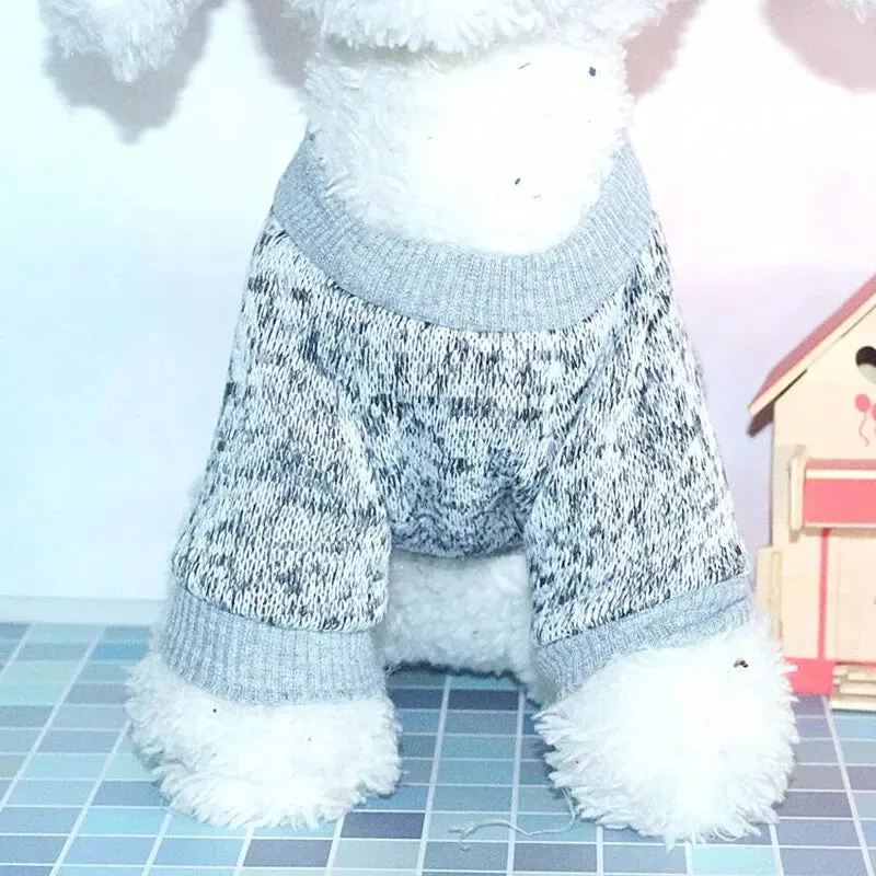 Stylish Pet Sweater for Dogs and Cats - Suitable for Spring, Autumn, and Winter
