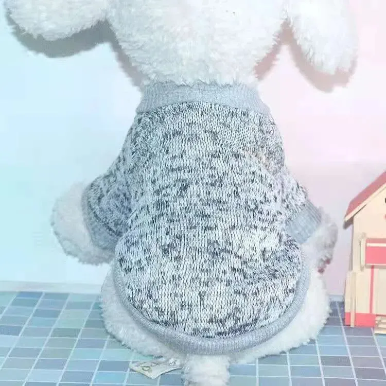 Stylish Pet Sweater for Dogs and Cats - Suitable for Spring, Autumn, and Winter