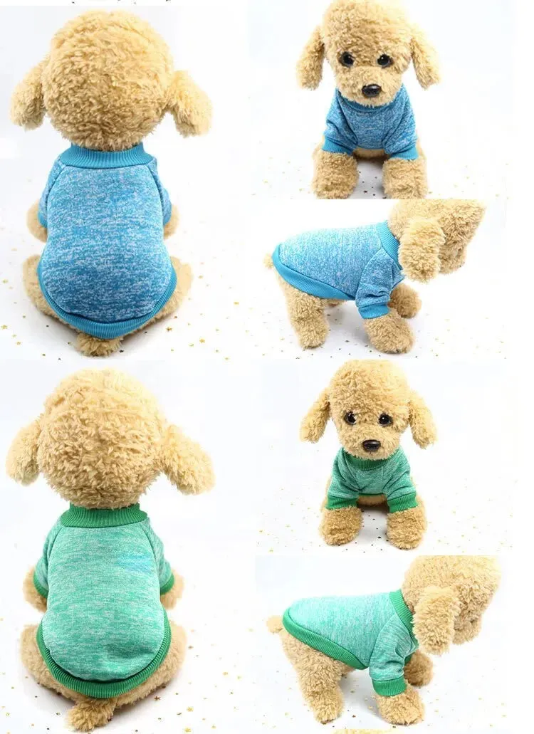 Stylish Pet Sweater for Dogs and Cats - Suitable for Spring, Autumn, and Winter