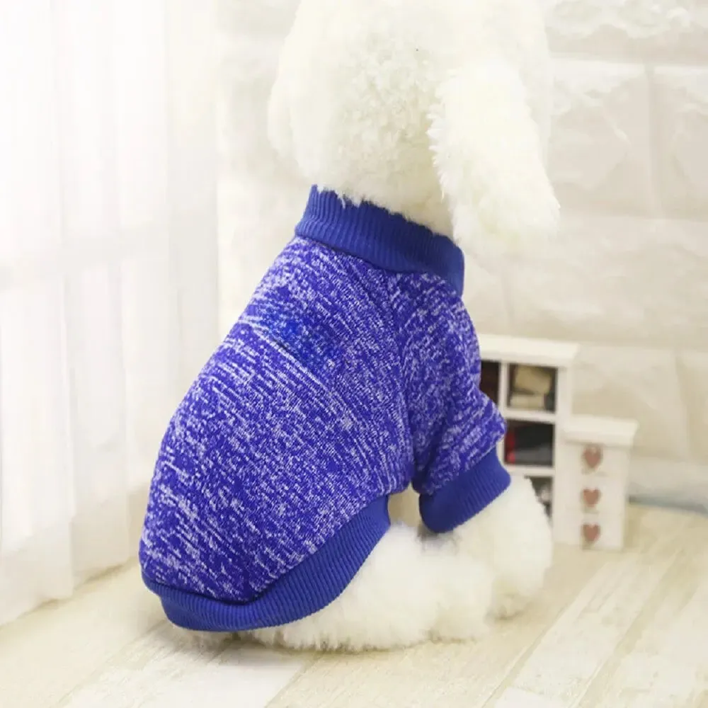 Stylish Pet Sweater for Dogs and Cats - Suitable for Spring, Autumn, and Winter