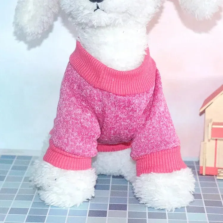 Stylish Pet Sweater for Dogs and Cats - Suitable for Spring, Autumn, and Winter