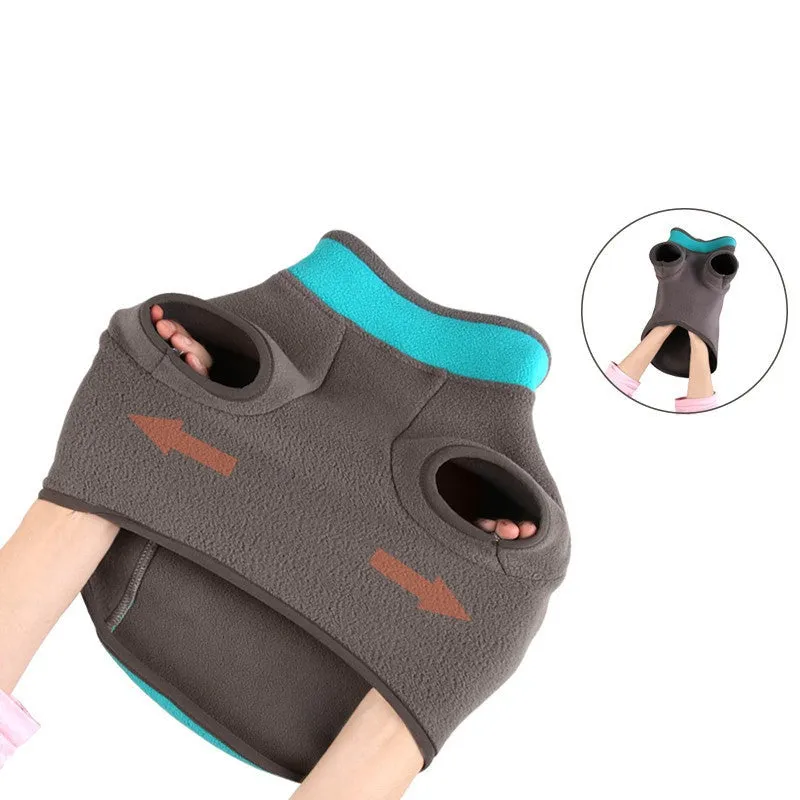 Winter Warm Fleece Pet Dog Clothes