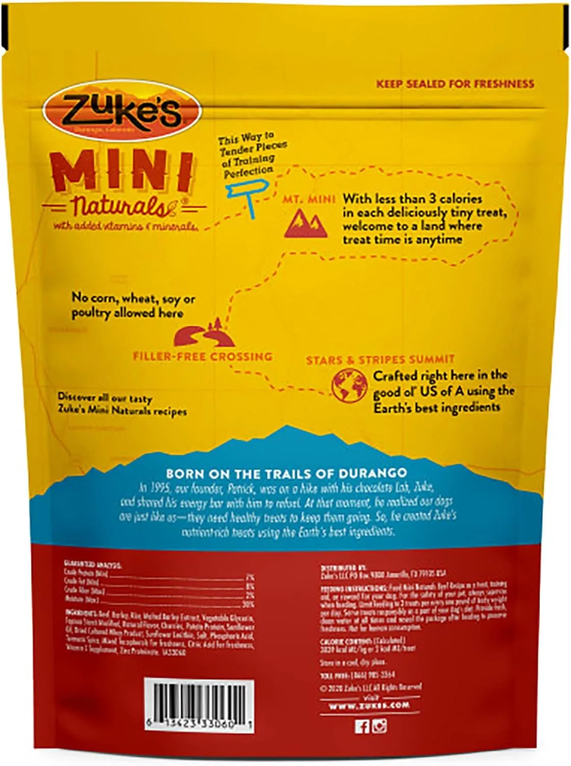 Zuke's Mini Naturals Training Dog Treats (16 Ounce (Pack of 2), Beef)
